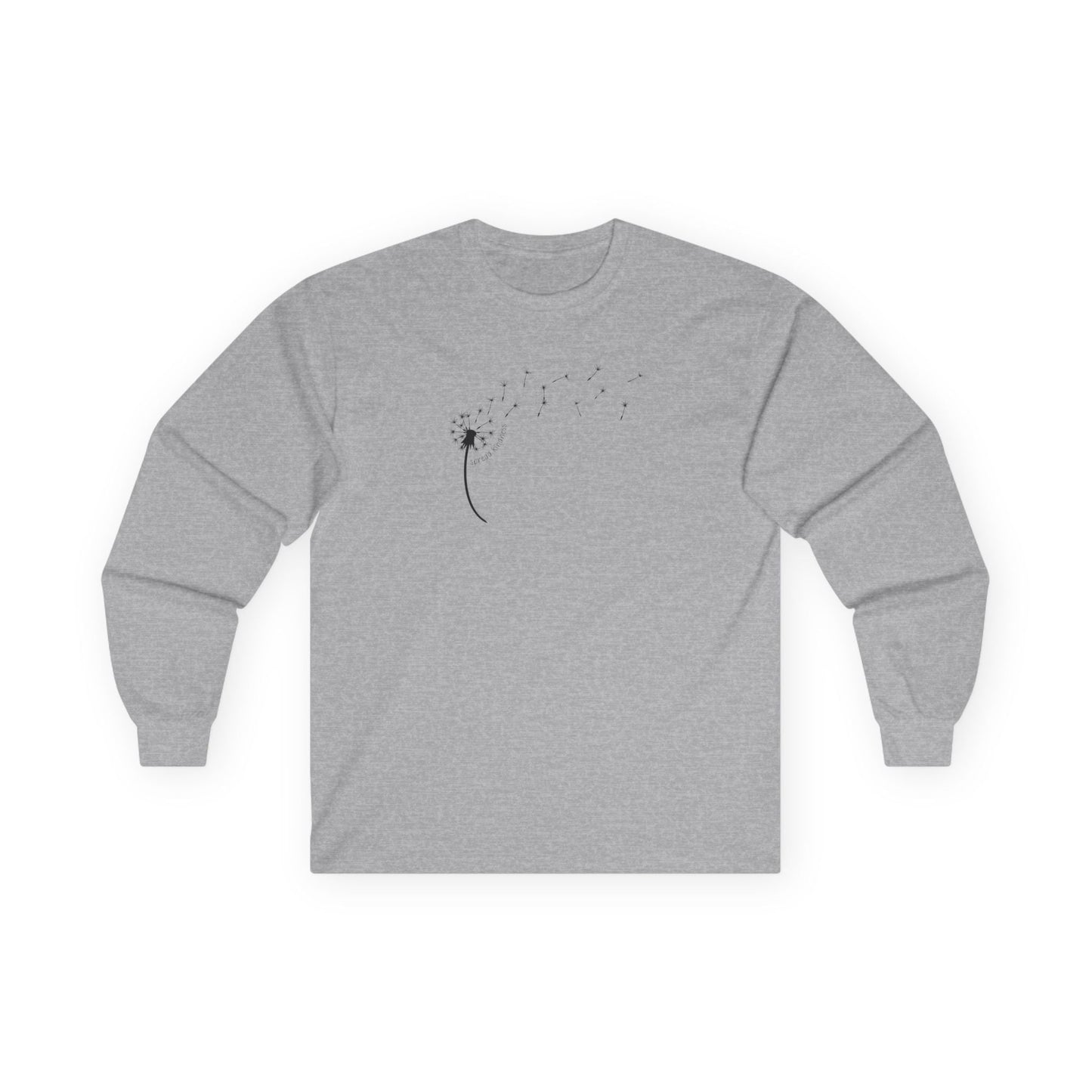 Kindness Dandelion Long Sleeve Tee Sport Grey Long-sleeve