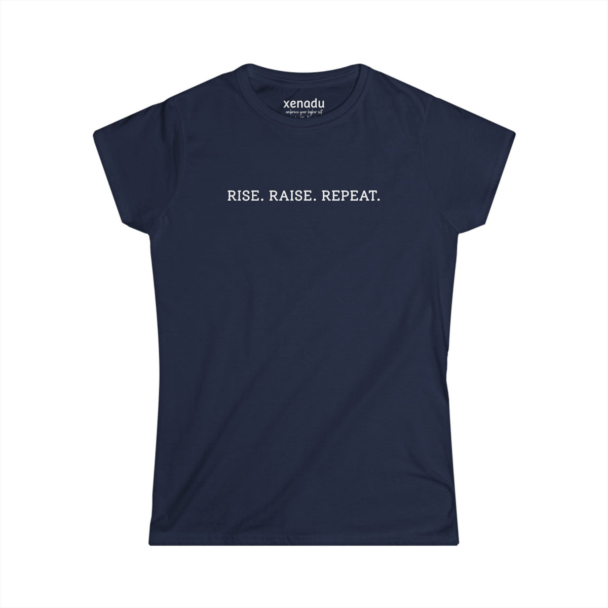 Rise Raise Repeat Women's Tee Navy