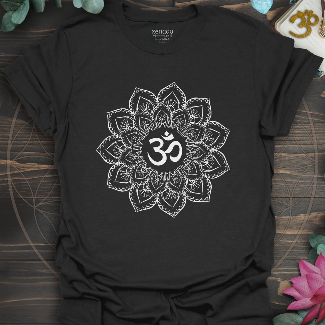 Om Mandala Tee Black T-Shirt