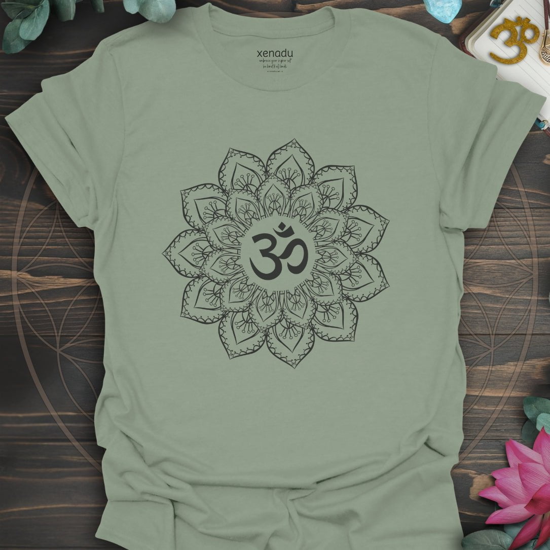 Om Mandala Tee Sage T-Shirt