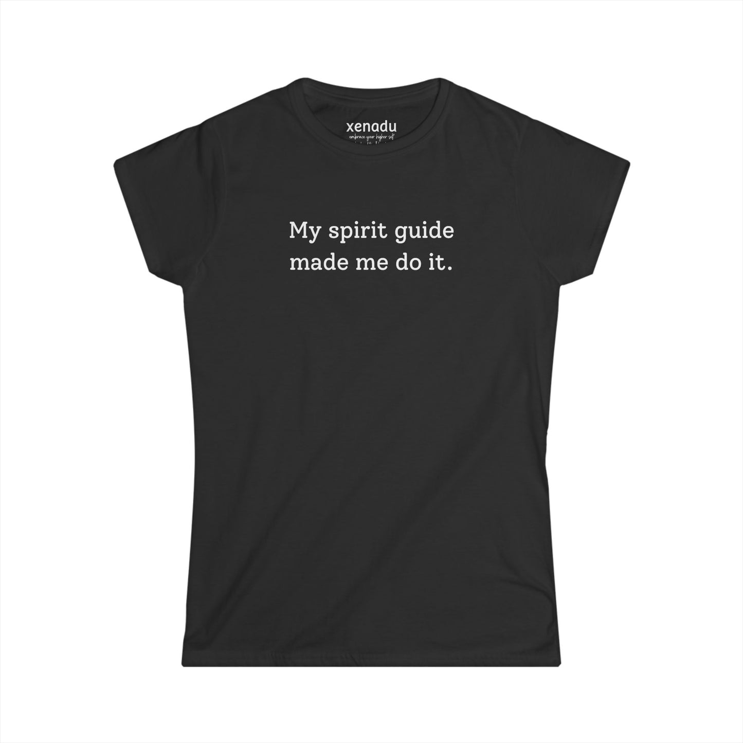My Spirit Guide Women's Tee Black