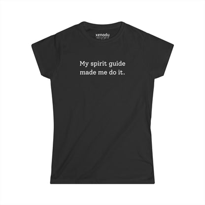 My Spirit Guide Women's Tee Black