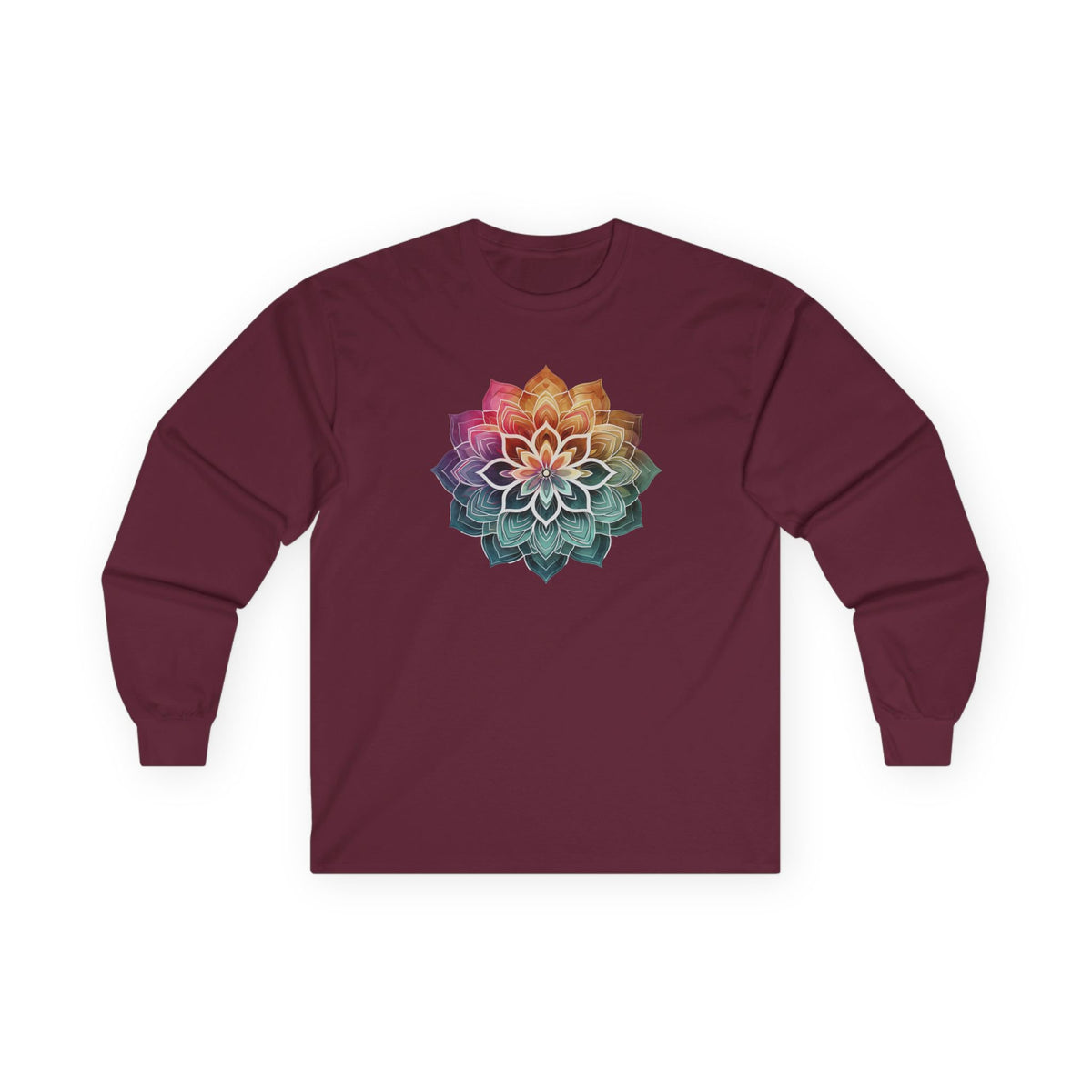 Boho Mandala Long Sleeve Tee