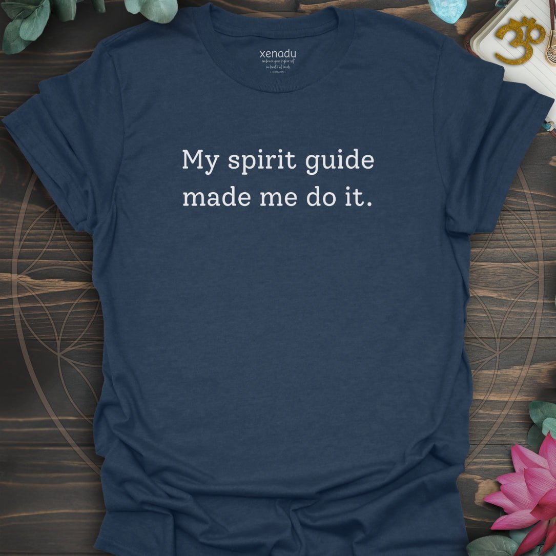 My Spirit Guide Tee Heather Navy T-Shirt