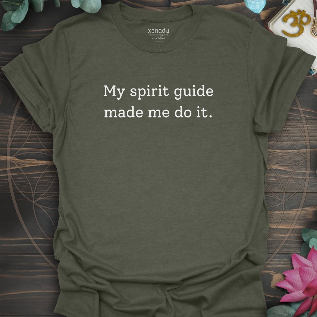 My Spirit Guide Tee Heather Military Green T-Shirt