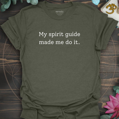 My Spirit Guide Tee Heather Military Green T-Shirt