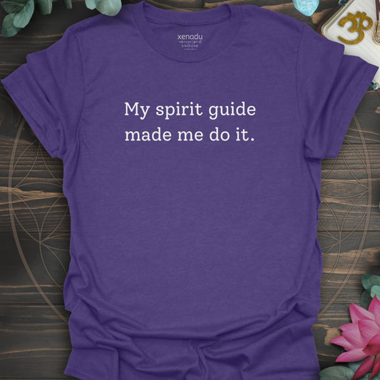 My Spirit Guide Tee Heather Purple T-Shirt