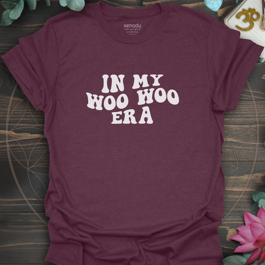 Woo Woo Era Tee Heather Maroon T-Shirt