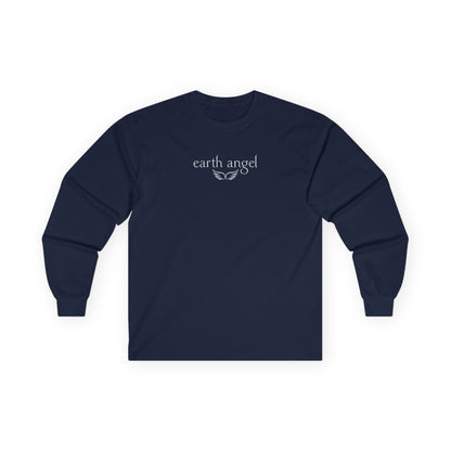 Earth Angel Long Sleeve Tee Navy Long-sleeve