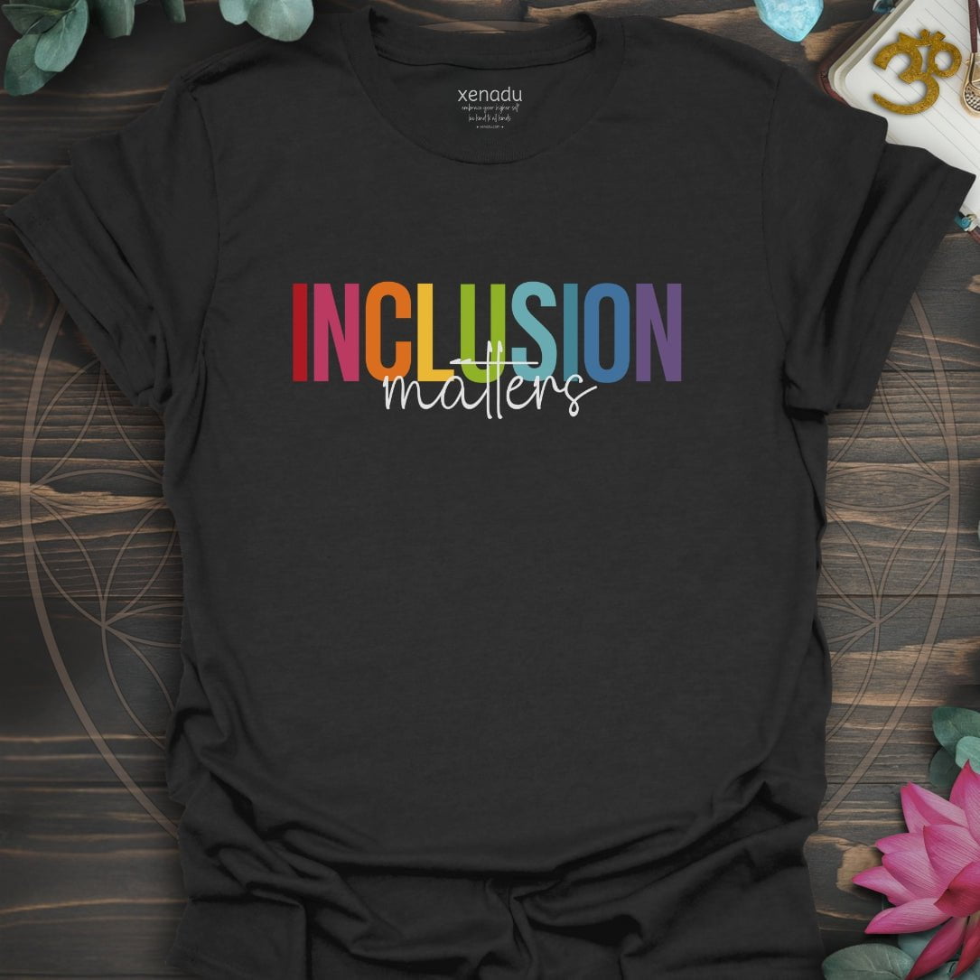 Inclusion Matters Tee Black T-Shirt