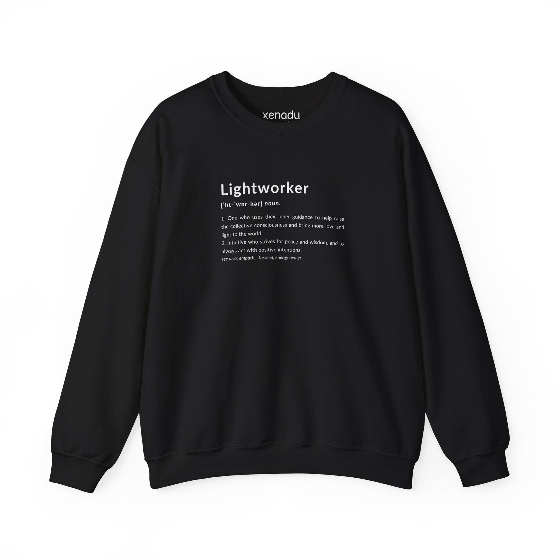 Lightworker Definition Sweatshirt Black Sweatshirt