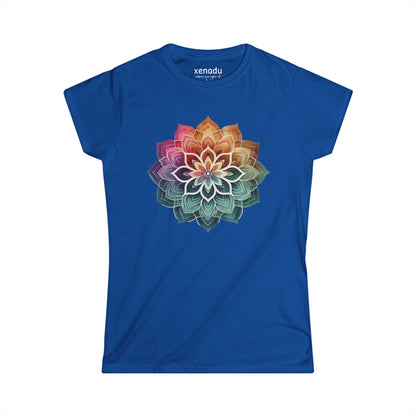 Boho Mandala Women's Tee Royal Blue