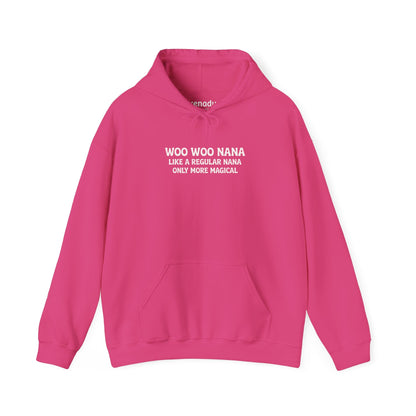 Woo Woo Nana Hoodie Heliconia Hoodie