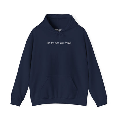 I'm the Woo Woo Friend Hoodie Navy Hoodie