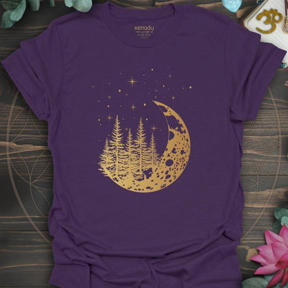 Lunar Forest Tee Purple T-Shirt
