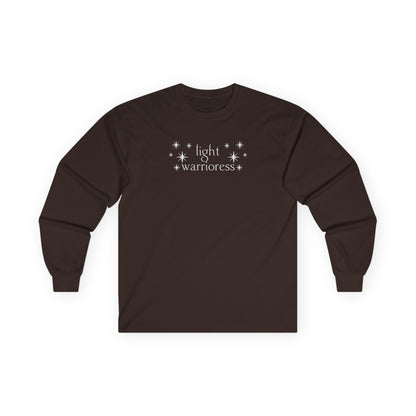 Light Warrioress Long Sleeve Tee Dark Chocolate Long-sleeve