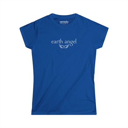 Earth Angel Women's Tee Royal Blue T-Shirt