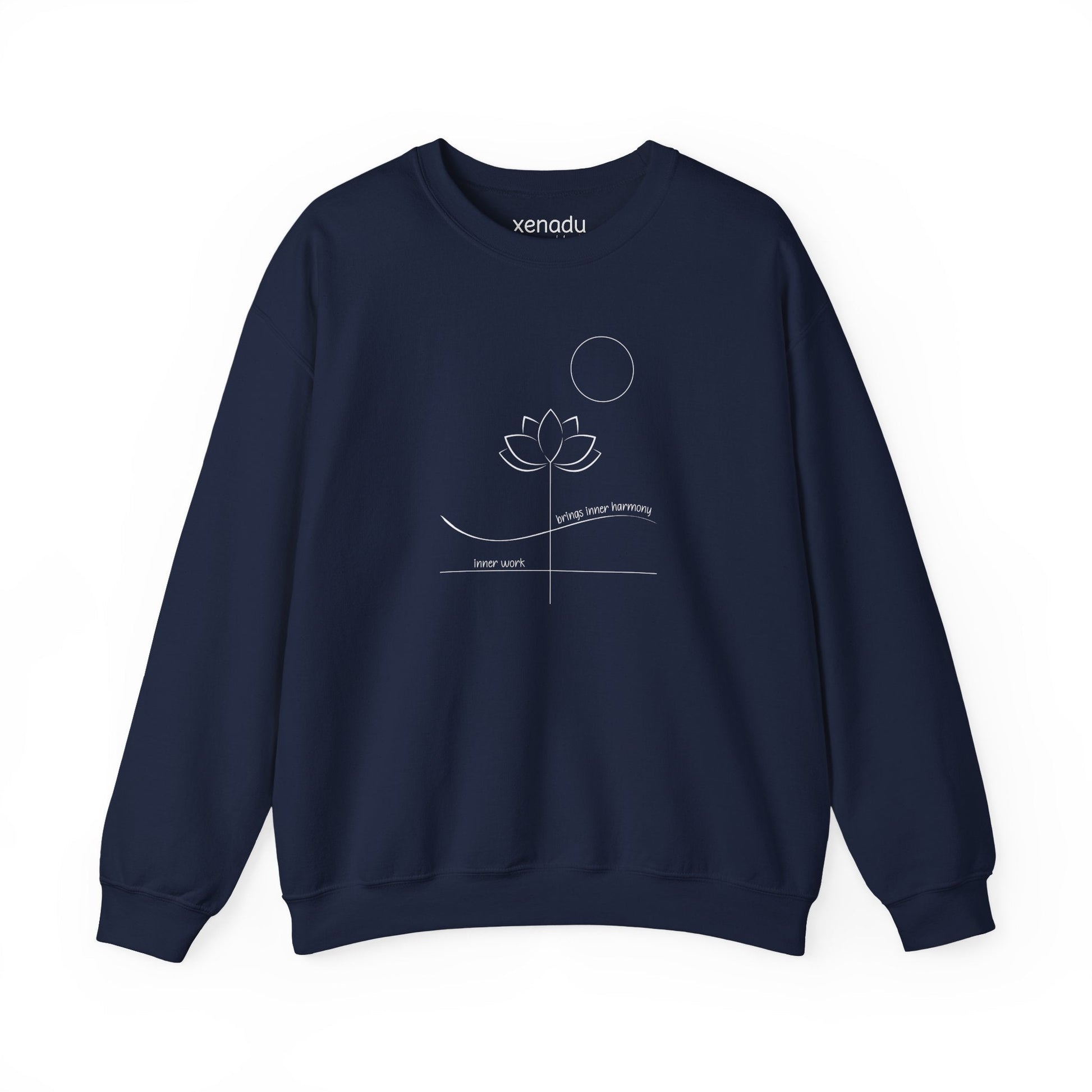 Inner Work Inner Harmony Sweatshirt Navy Sweatshirt