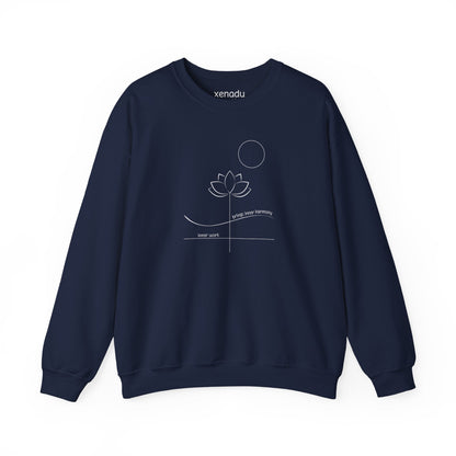 Inner Work Inner Harmony Sweatshirt Navy Sweatshirt