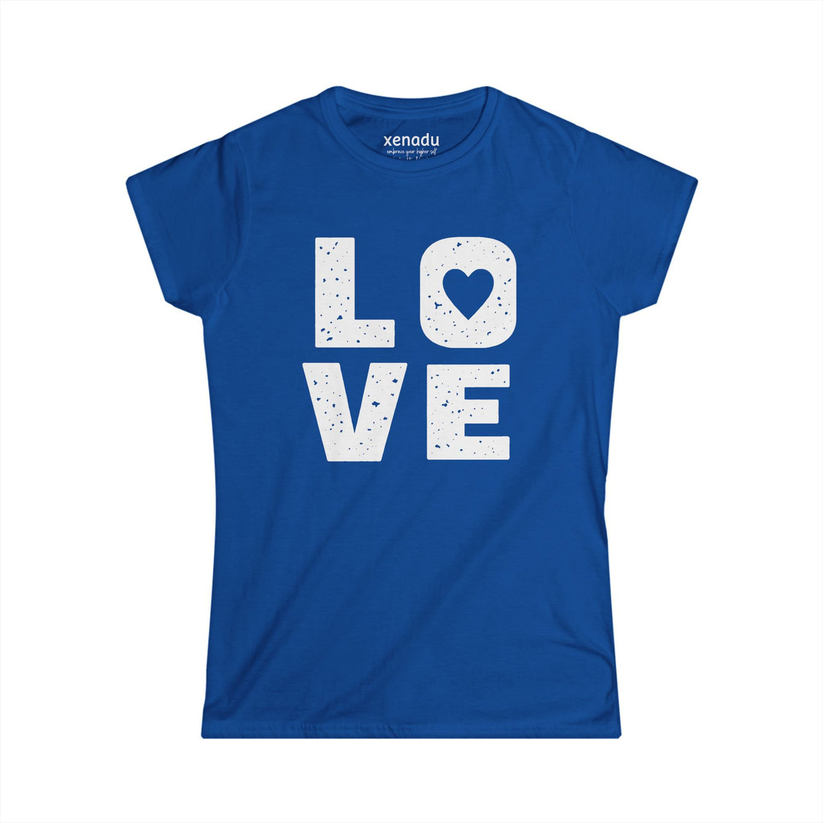 Big Love Women's Tee Royal Blue T-Shirt