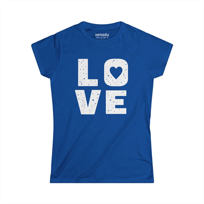 Big Love Women's Tee Royal Blue T-Shirt