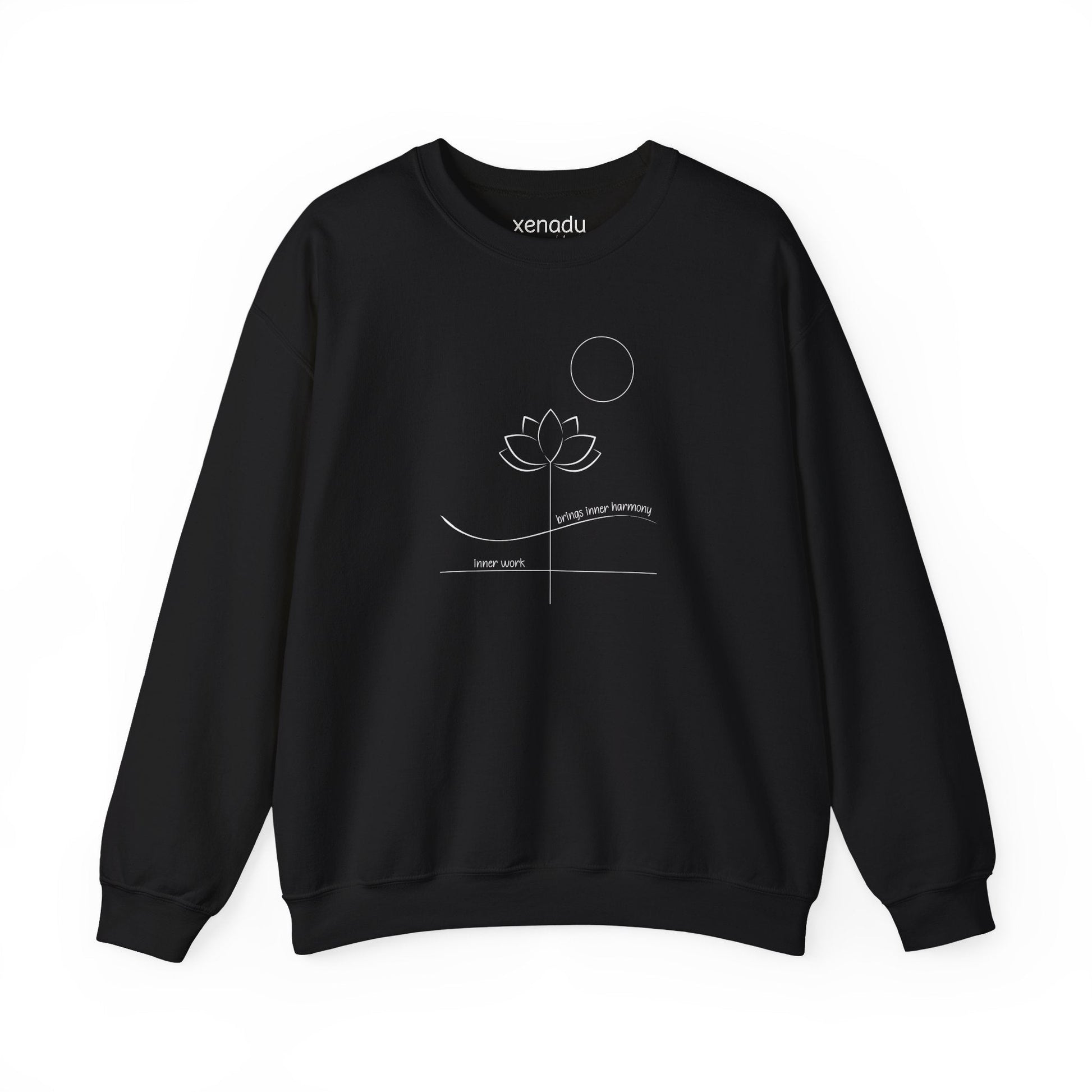 Inner Work Inner Harmony Sweatshirt Black Sweatshirt