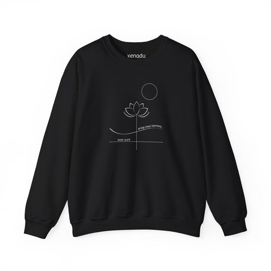 Inner Work Inner Harmony Sweatshirt Black Sweatshirt