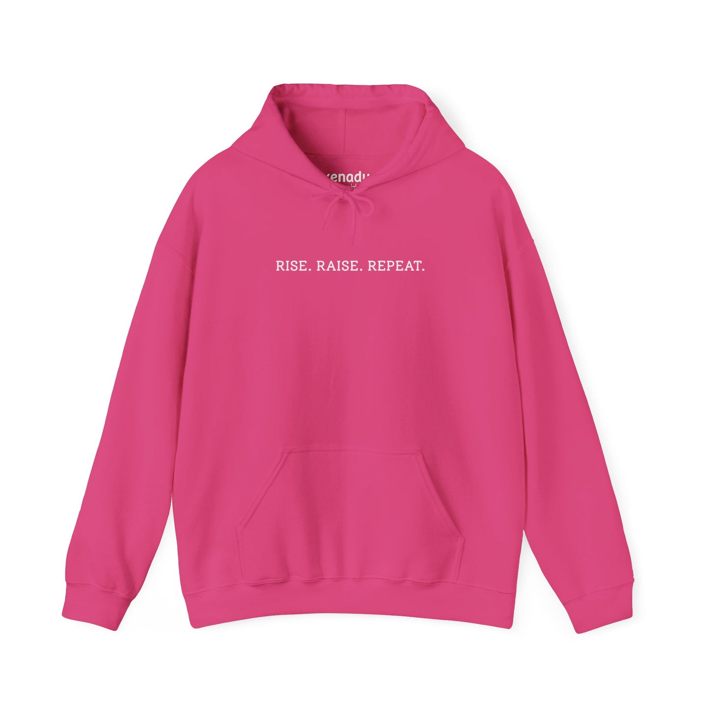 Rise Raise Repeat Hoodie Heliconia