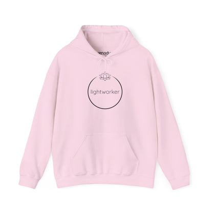 Lightworker Lotus Bloom Hoodie Light Pink Hoodie