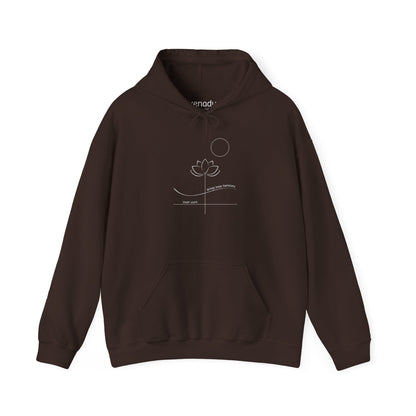Inner Work Inner Harmony Hoodie Dark Chocolate Hoodie