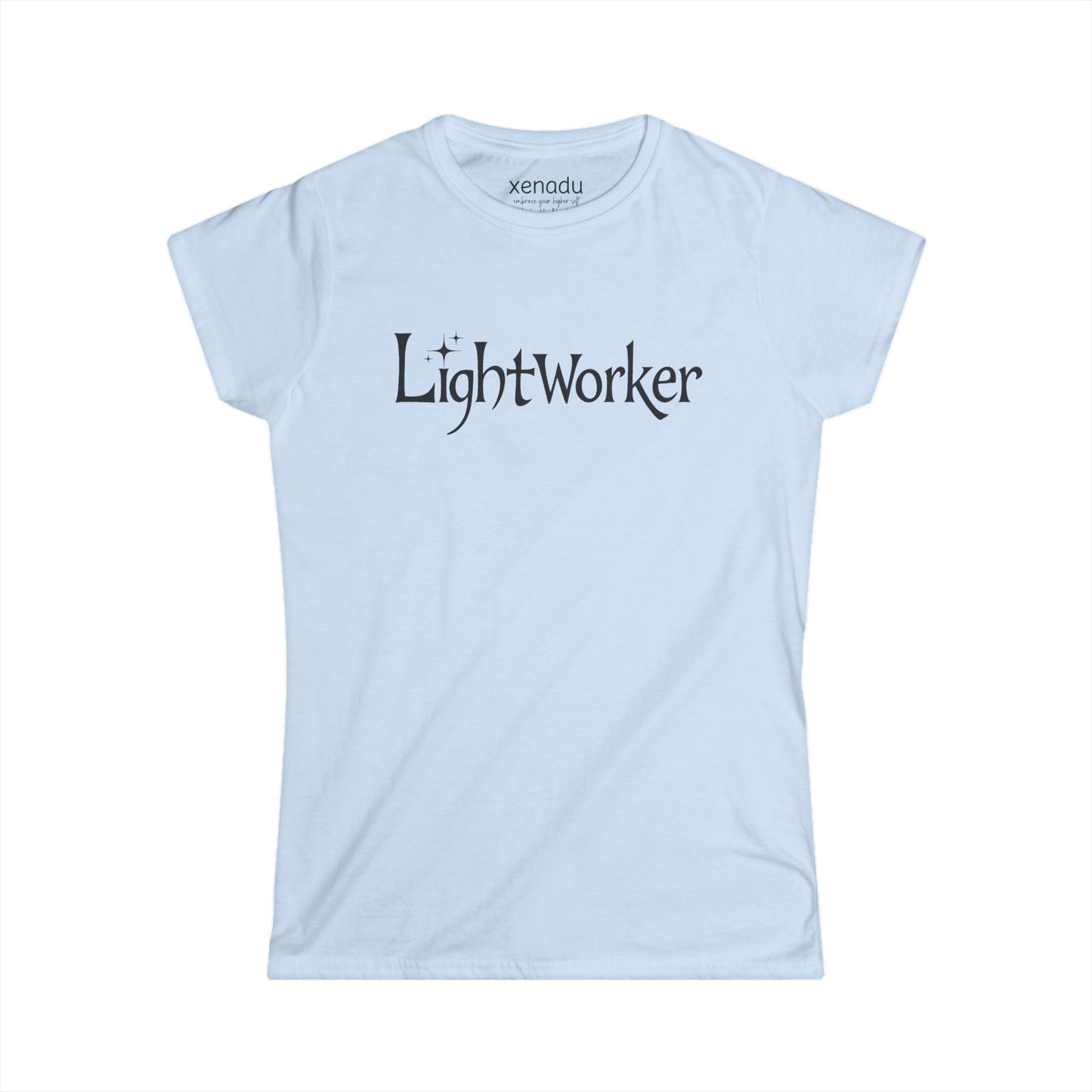 Lightworker Women's Tee Light Blue