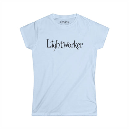 Lightworker Women's Tee Light Blue
