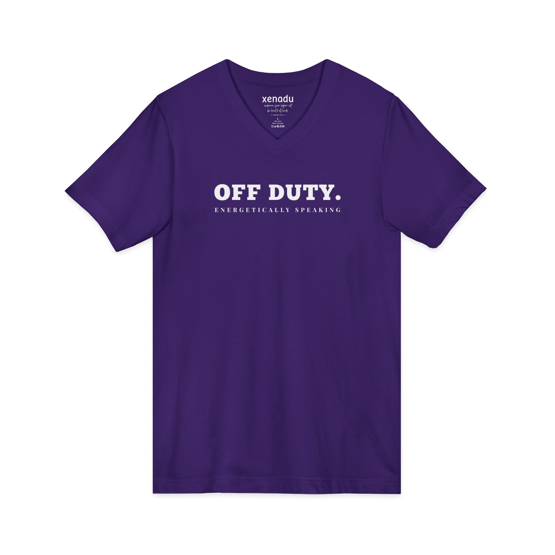 Off Duty Energetically V-Neck Tee V-neck
