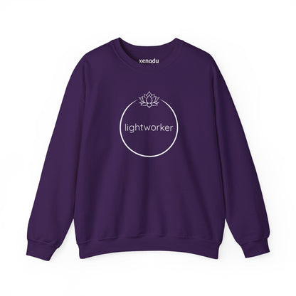 Lightworker Lotus Bloom Sweatshirt Purple Sweatshirt