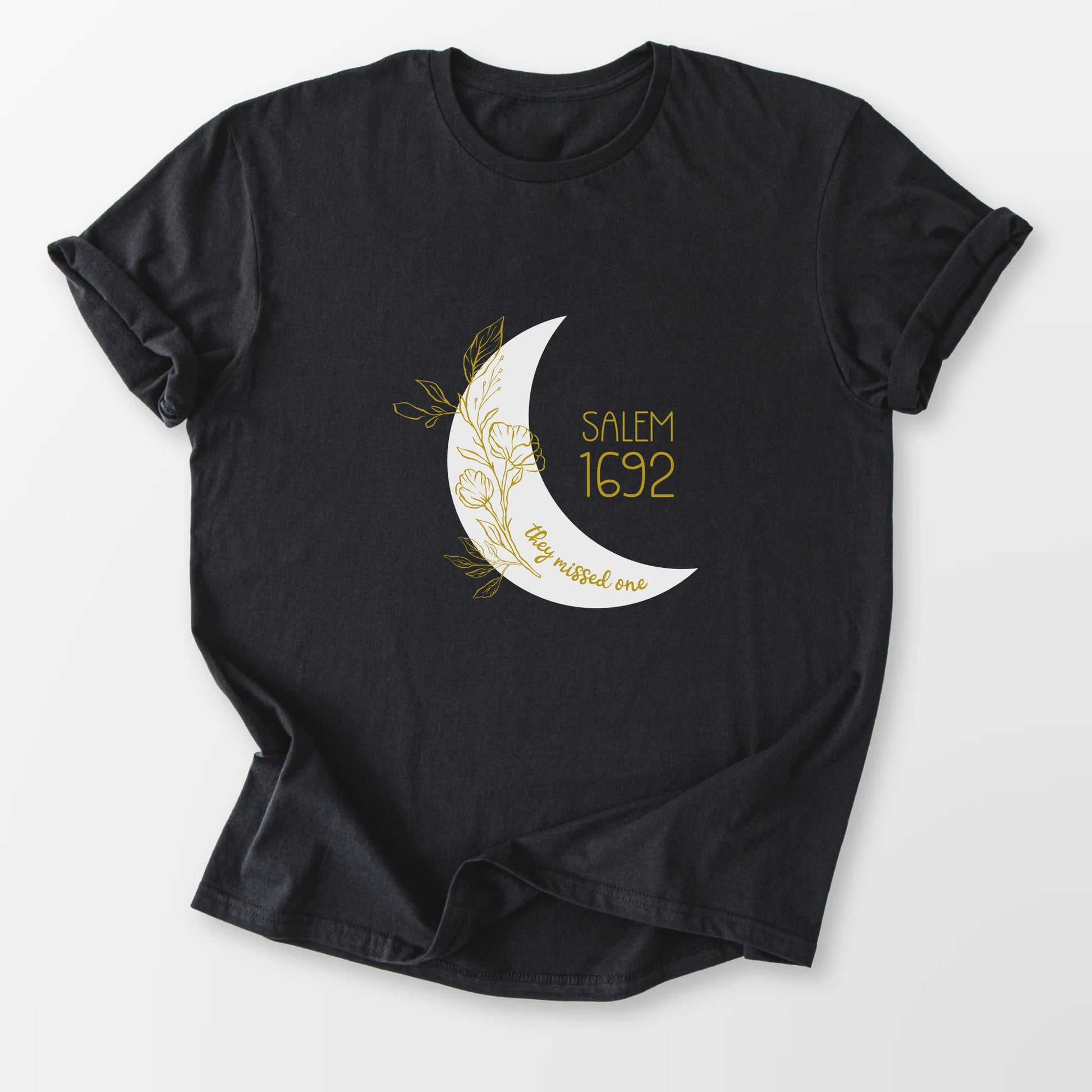 1692 Missed One Moon Tee Black T-Shirt