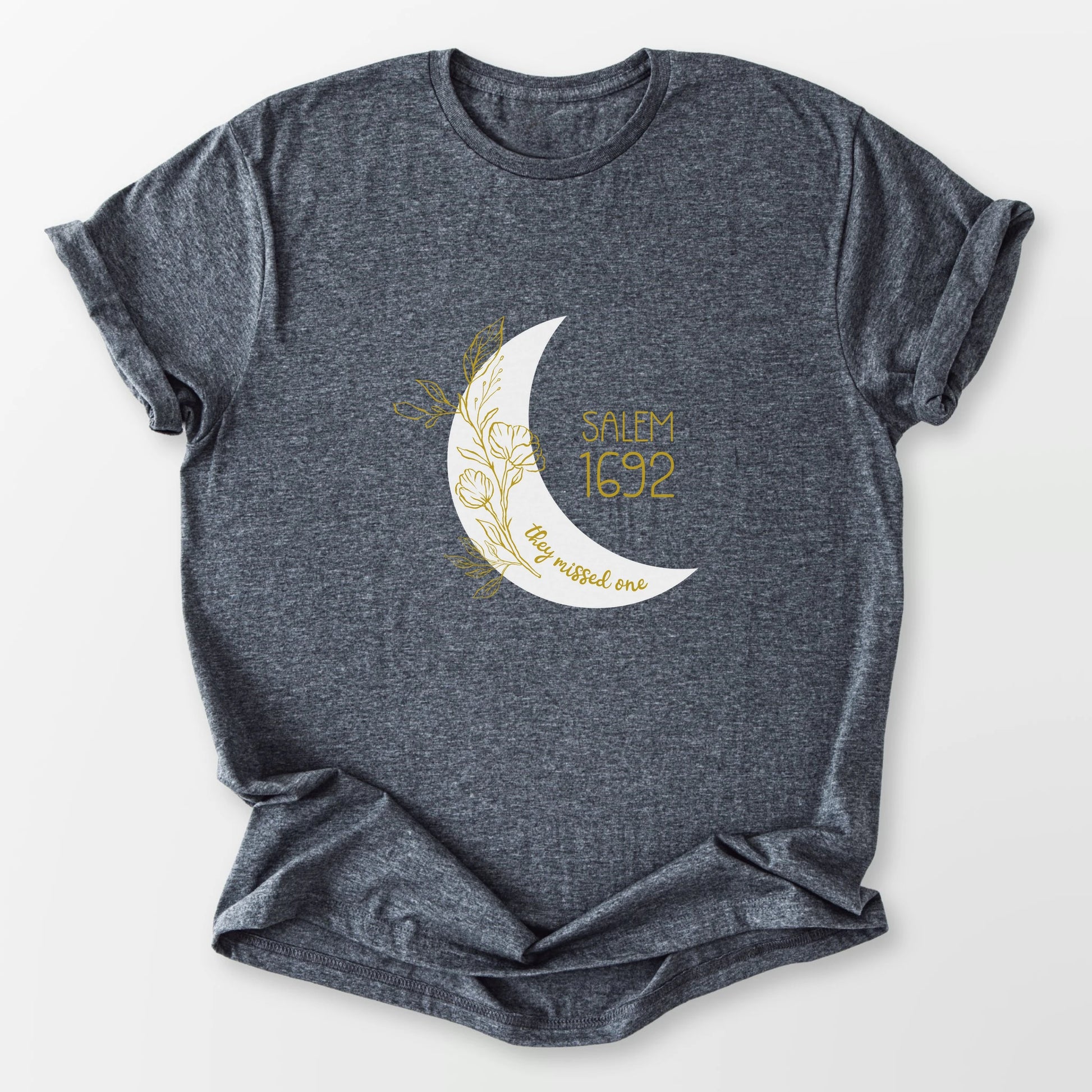 1692 Missed One Moon Tee Dark Heather Grey T-Shirt