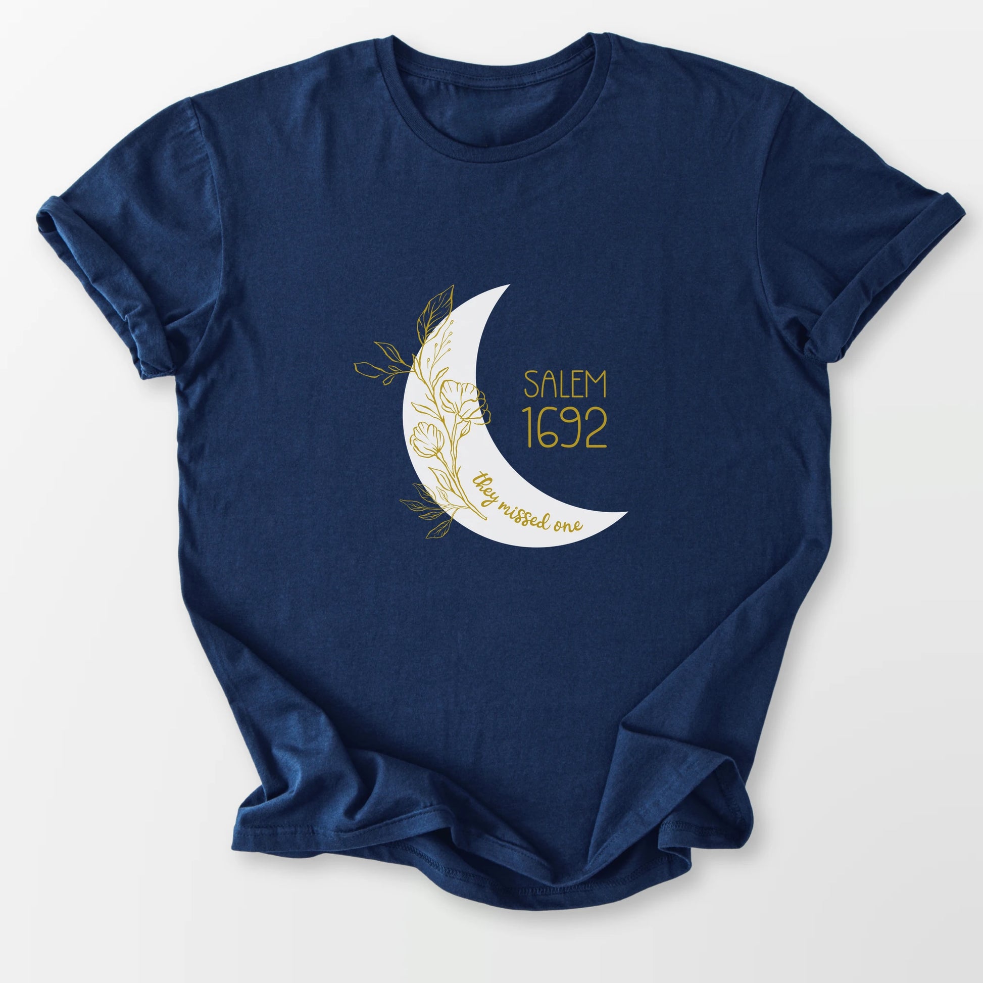 1692 Missed One Moon Tee Navy T-Shirt