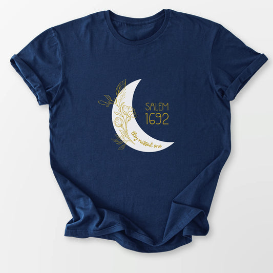 1692 Missed One Moon Tee Navy T-Shirt
