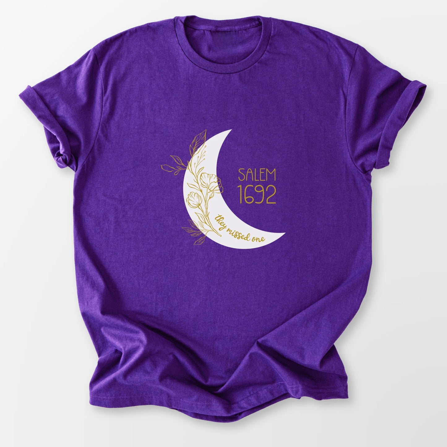 1692 Missed One Moon Tee Purple T-Shirt