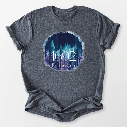 1692 Missed Some Forest Tee Dark Heather Grey T-Shirt