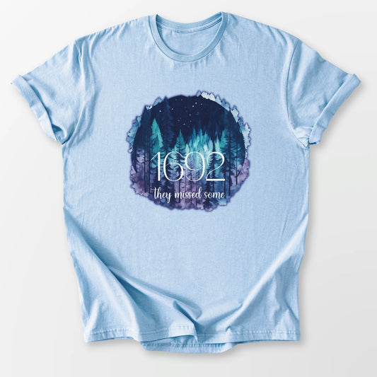 1692 Missed Some Forest Tee Light Blue T-Shirt
