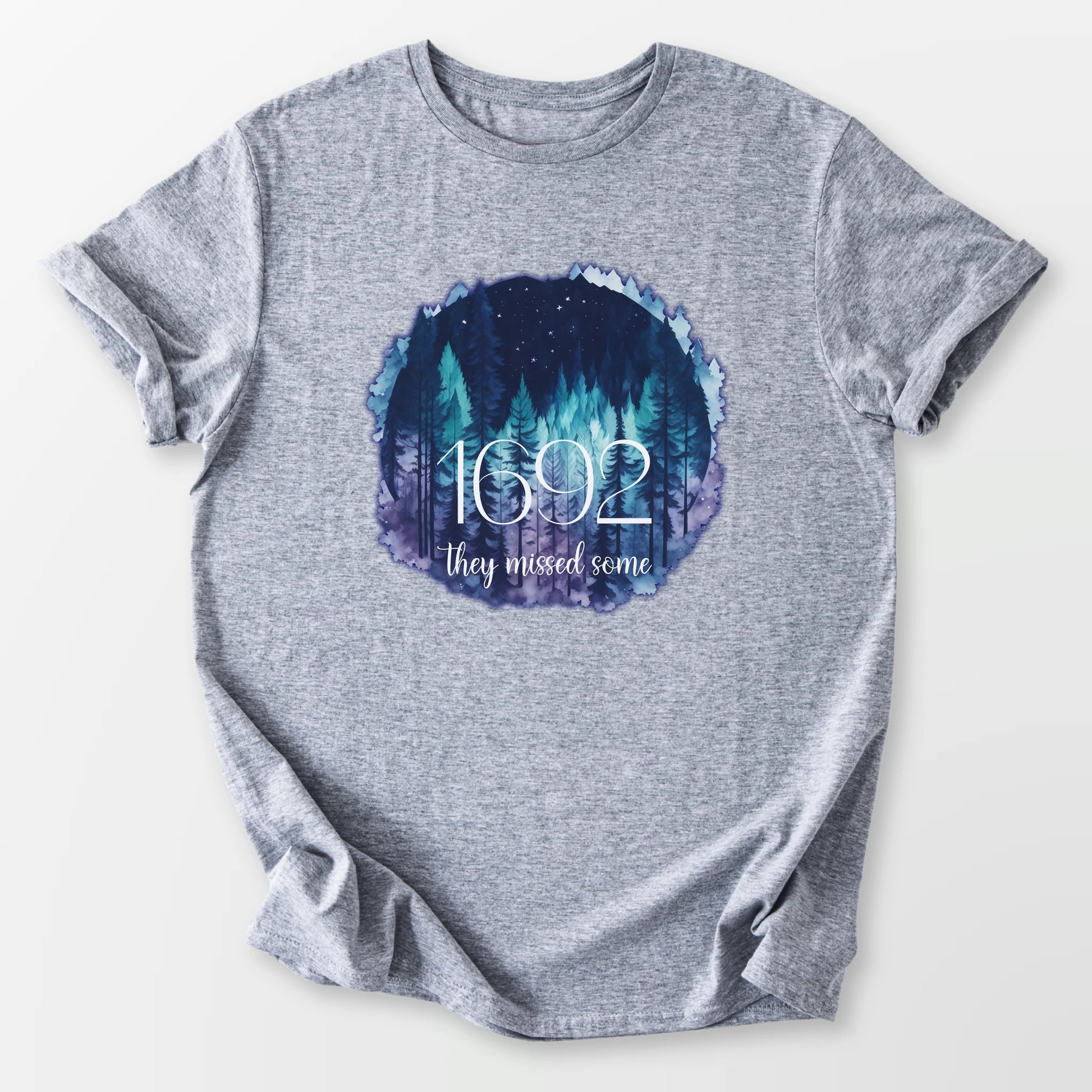 1692 Missed Some Forest Tee Sport Grey T-Shirt