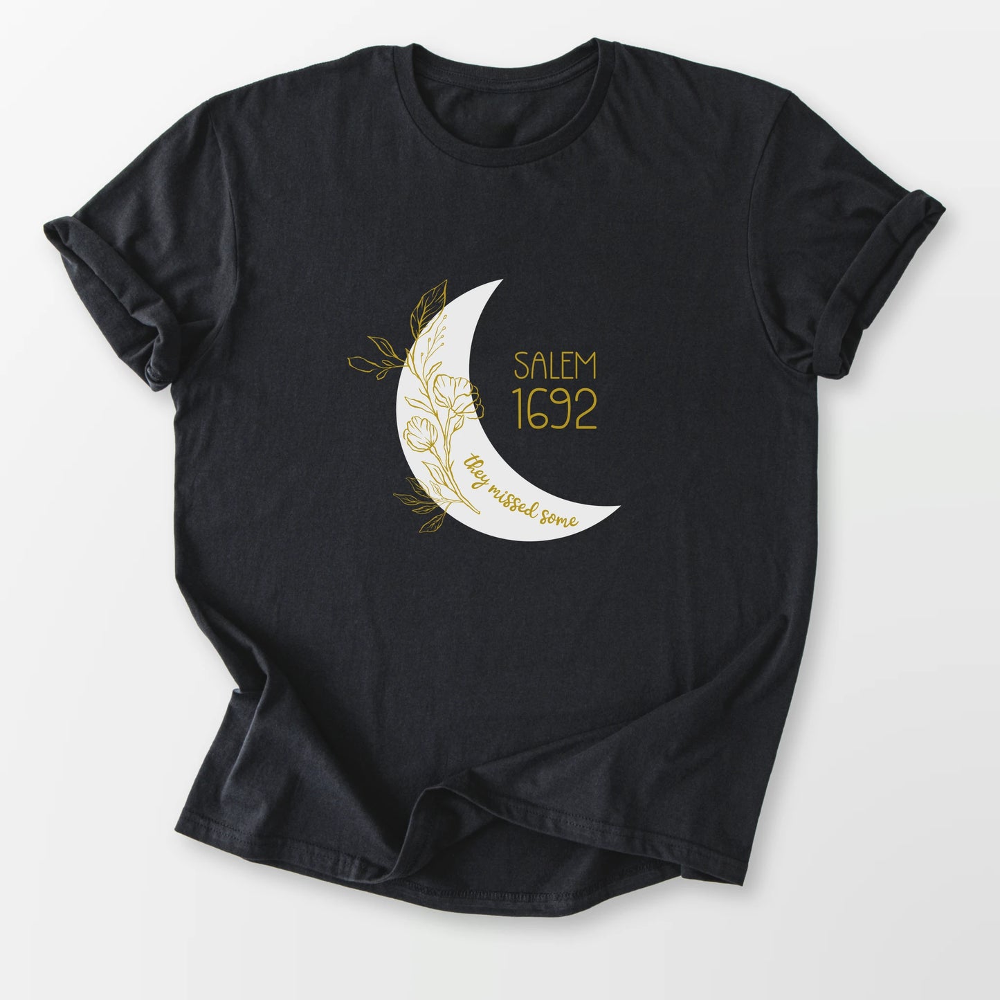 1692 Missed Some Moon Tee Black T-Shirt