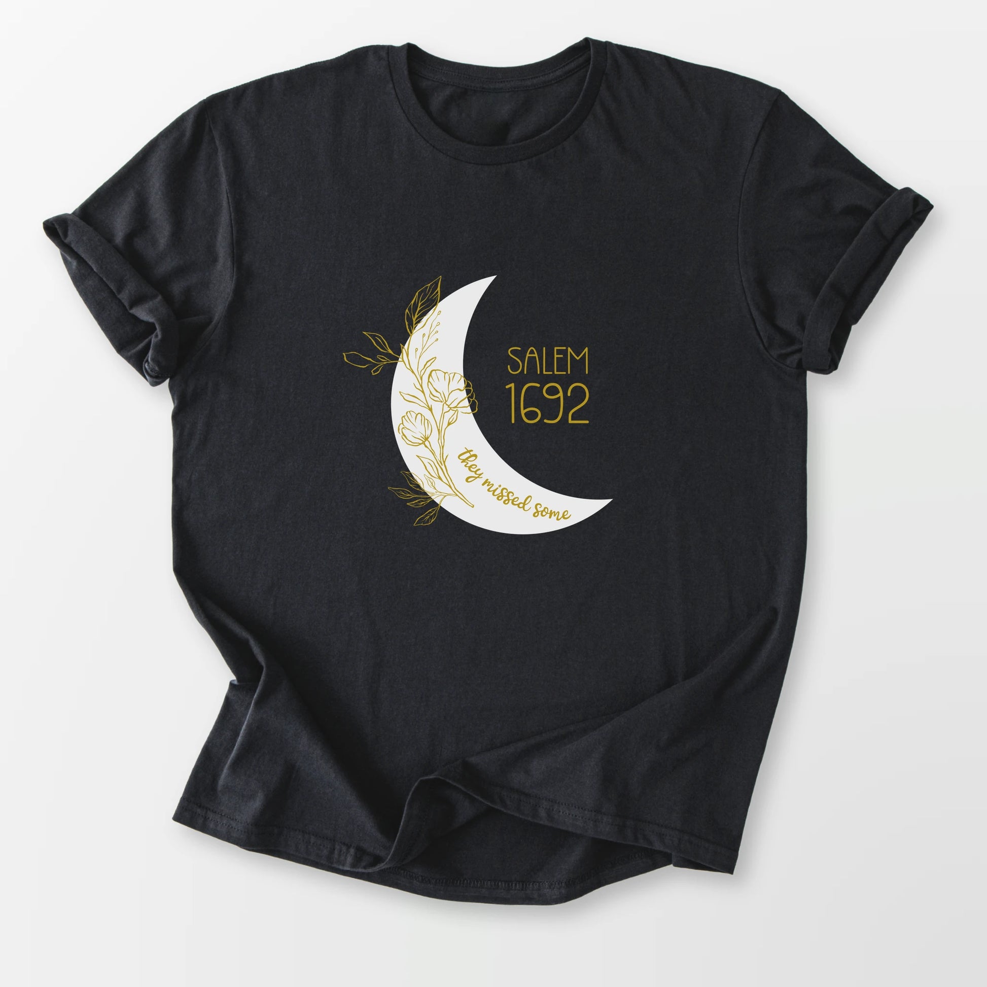 1692 Missed Some Moon Tee Black T-Shirt