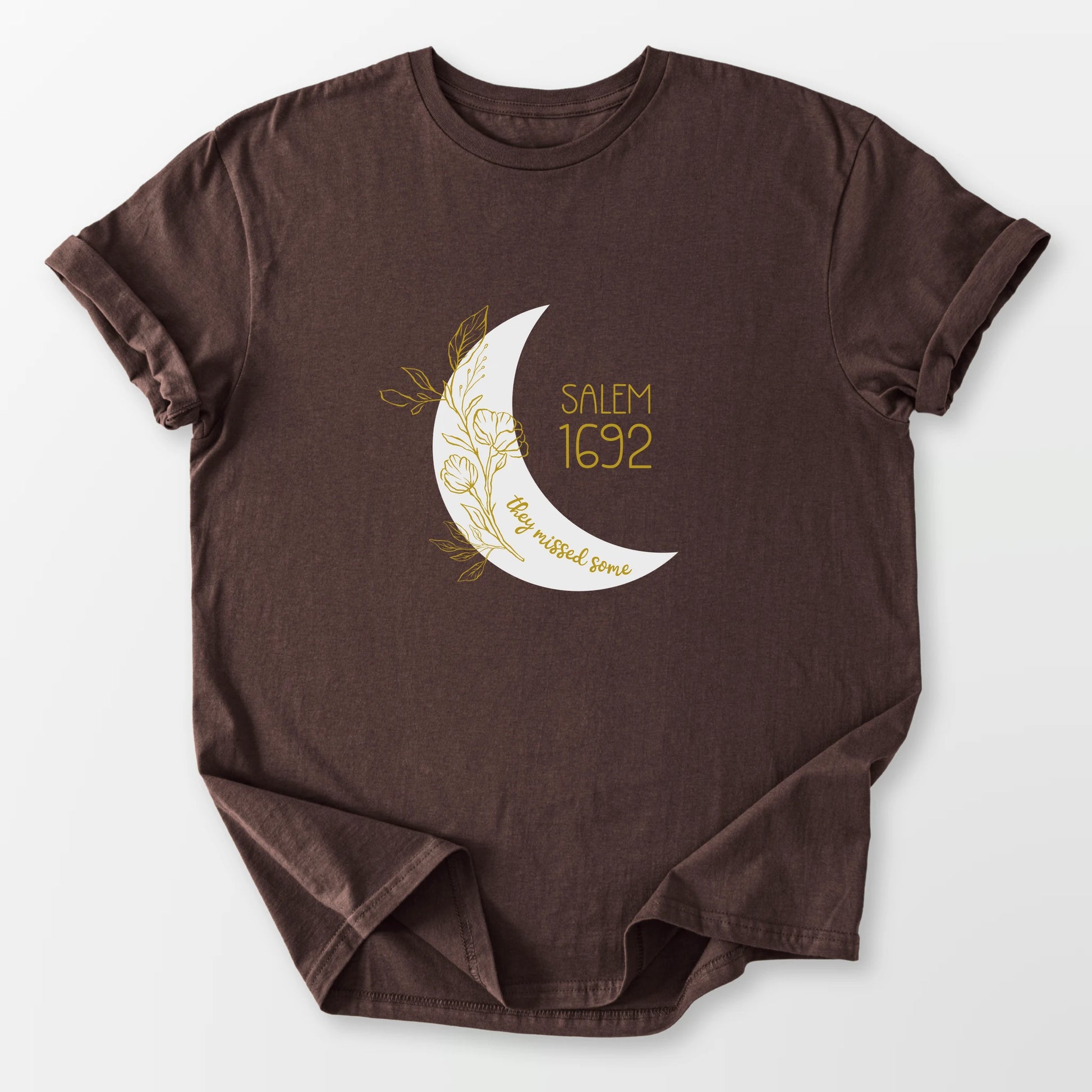 1692 Missed Some Moon Tee Dark Chocolate T-Shirt