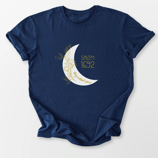 1692 Missed Some Moon Tee Navy T-Shirt