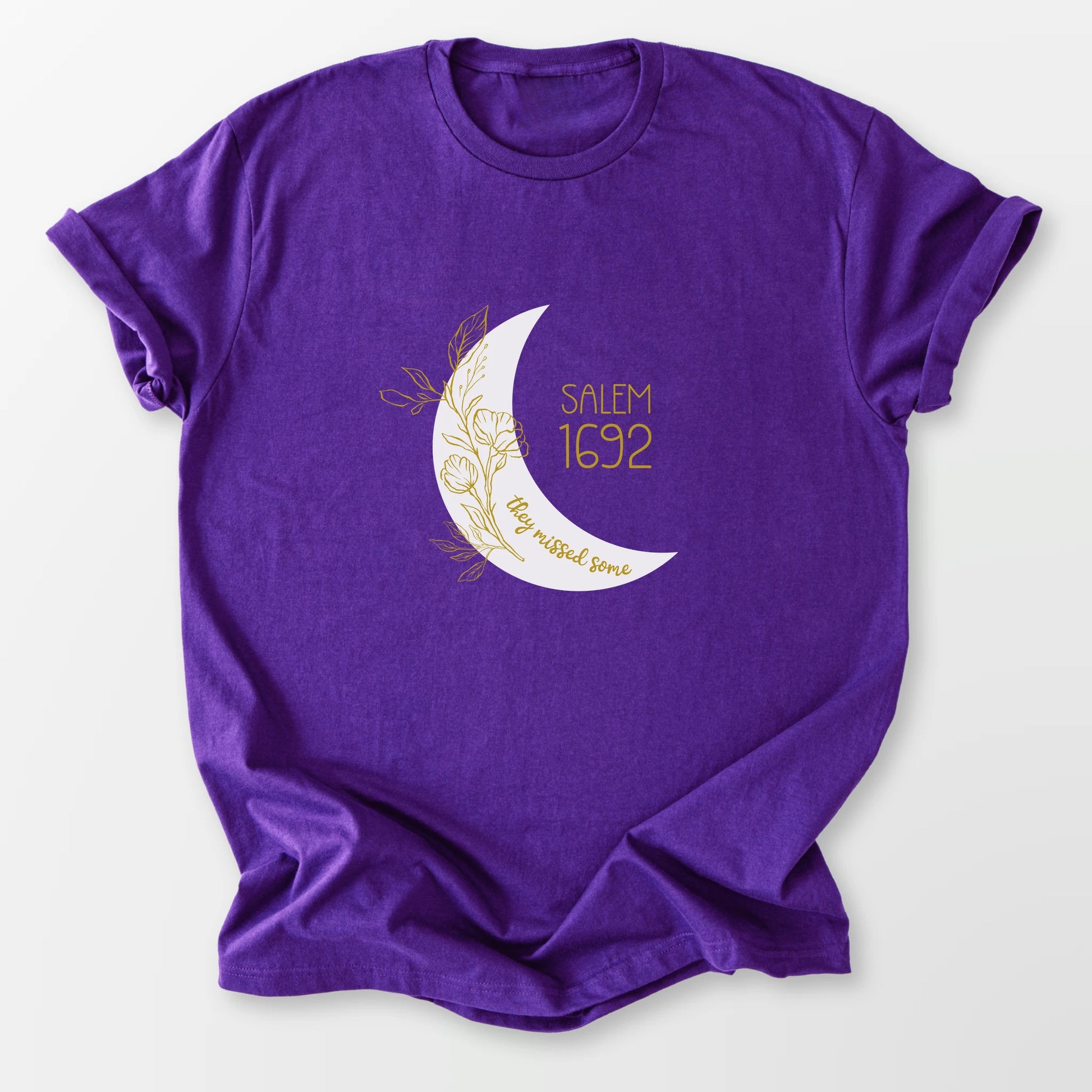 1692 Missed Some Moon Tee Purple T-Shirt