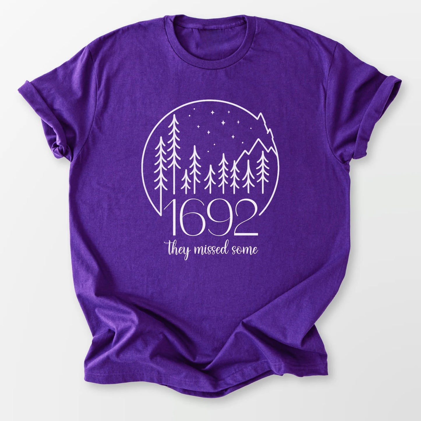 1692 They Missed Some Tee Purple T-Shirt