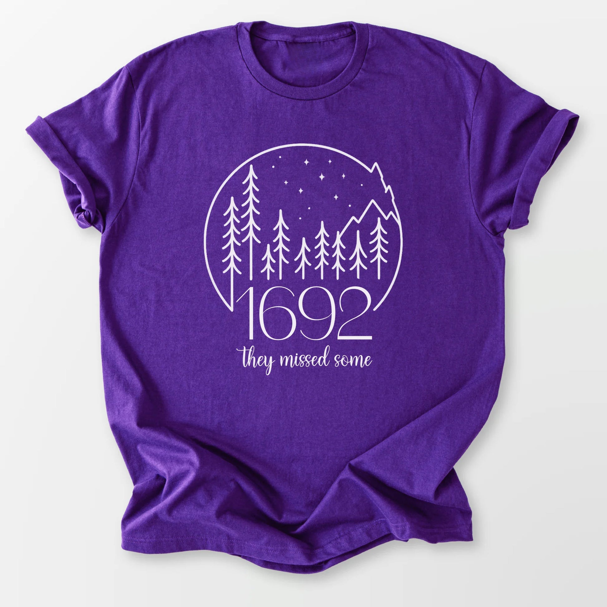1692 They Missed Some Tee Purple T-Shirt
