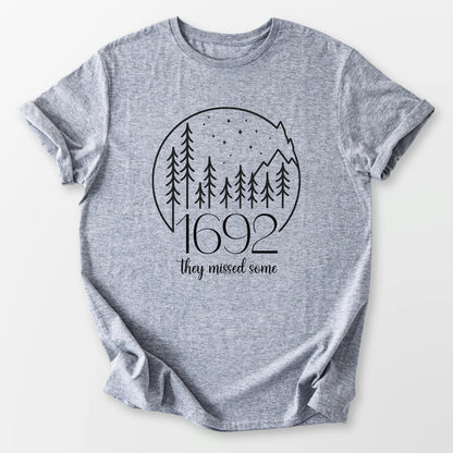 1692 They Missed Some Tee Sport Grey T-Shirt